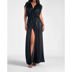 Elegant Black Evening Gown